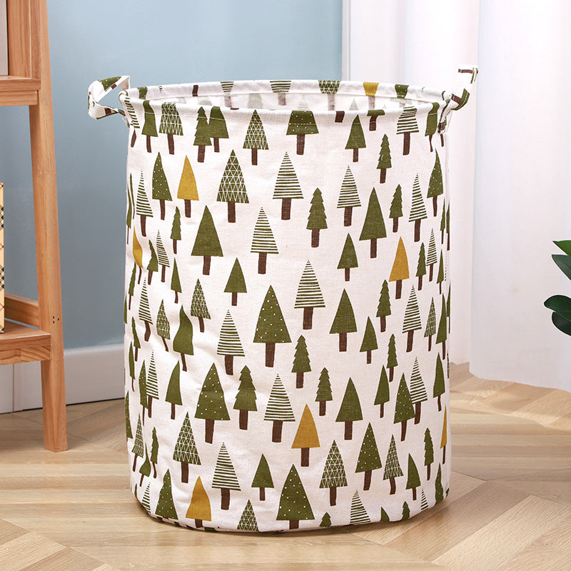 Wholesale Cotton and Linen Foldable Waterproof Storage Baskets